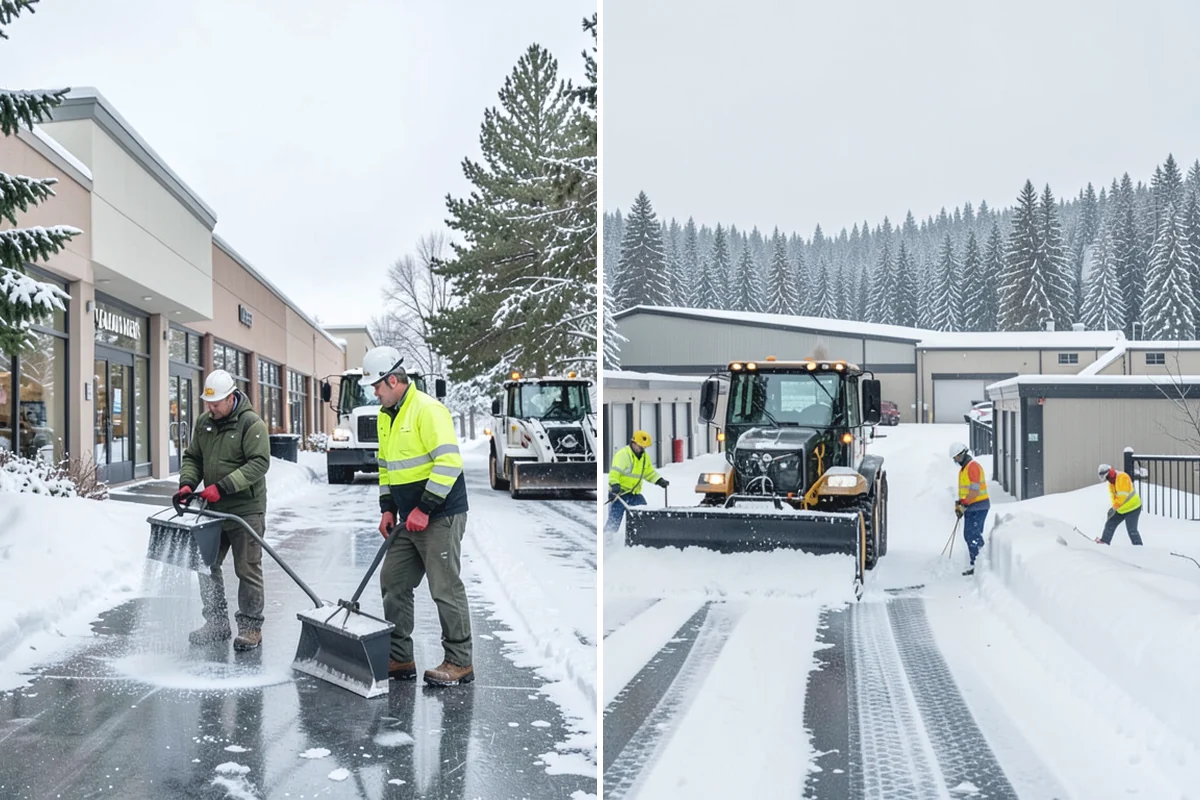 Ice Dam Removal in Coupeville, Island County, WA - Locate the dam and the trapped water line