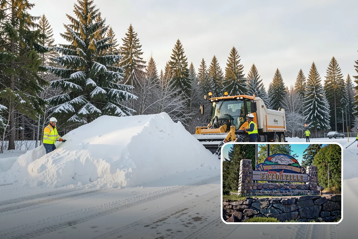 Ice Dam Removal in Eatonville, Pierce County, WA - Stops water from backing up under shingles