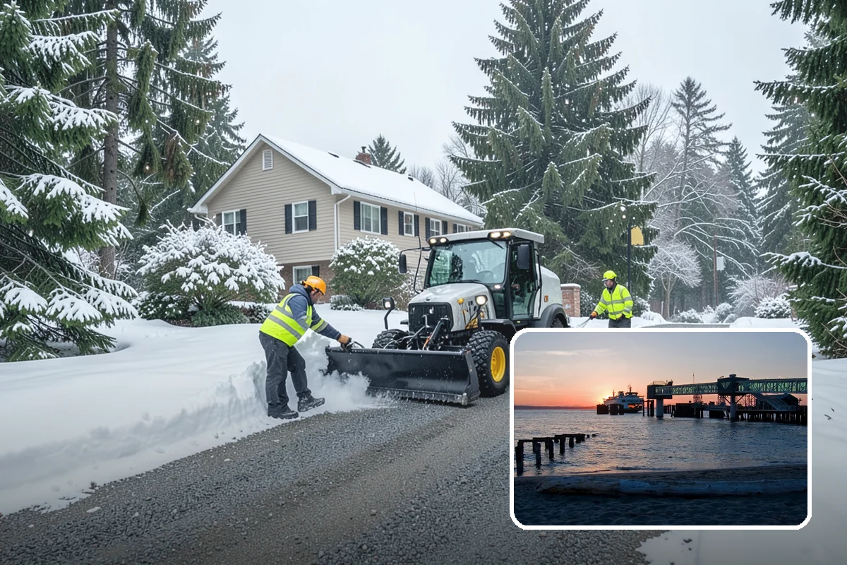 Ice Dam Removal in Edmonds, Snohomish County, WA - Stops water from backing up under shingles