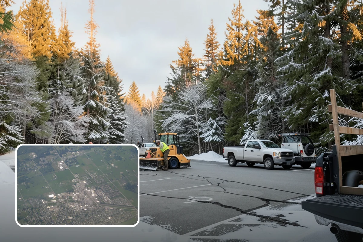 Ice Dam Removal in Enumclaw, King County, WA - Stops water from backing up under shingles