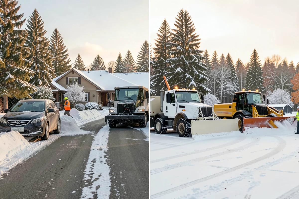 Ice Dam Removal in Enumclaw, King County, WA - Locate the dam and the trapped water line