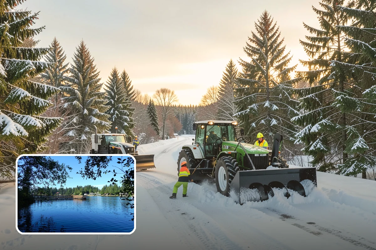 Ice Dam Removal in Federal Way, King County, WA - Stops water from backing up under shingles