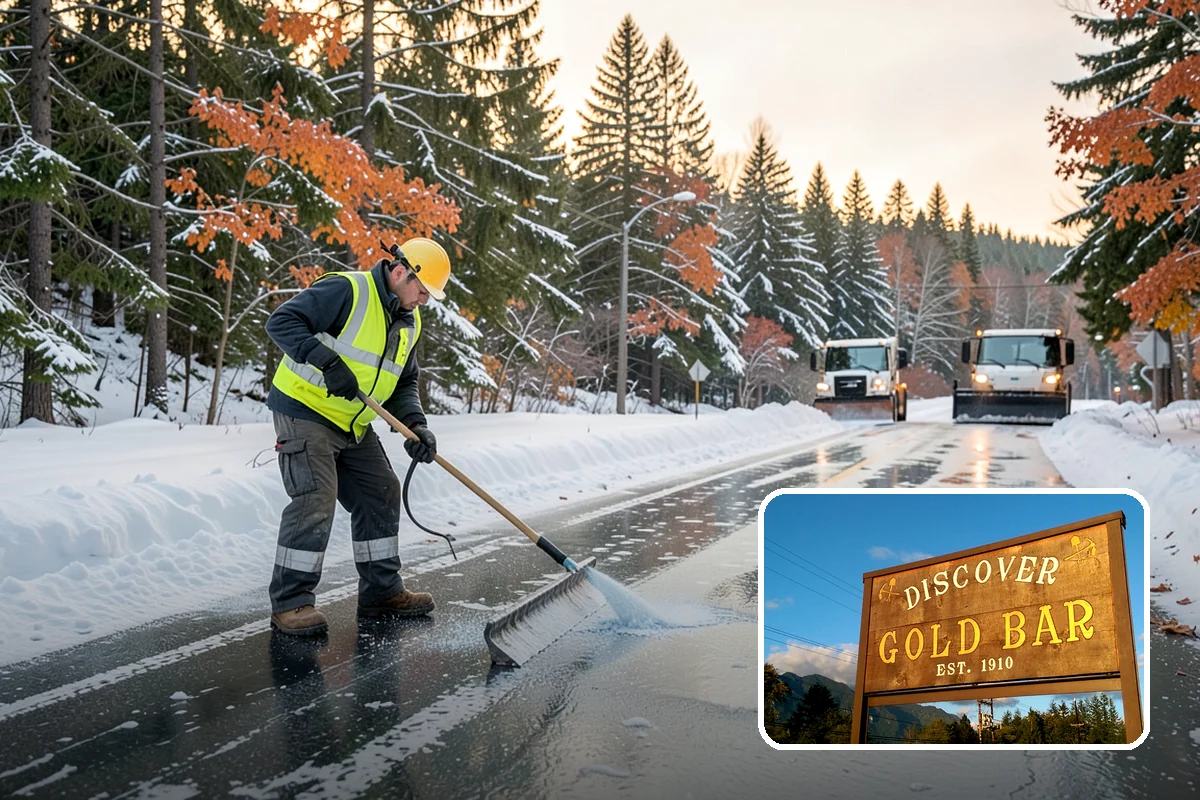 Ice Dam Removal in Gold Bar, Snohomish County, WA - Stops water from backing up under shingles