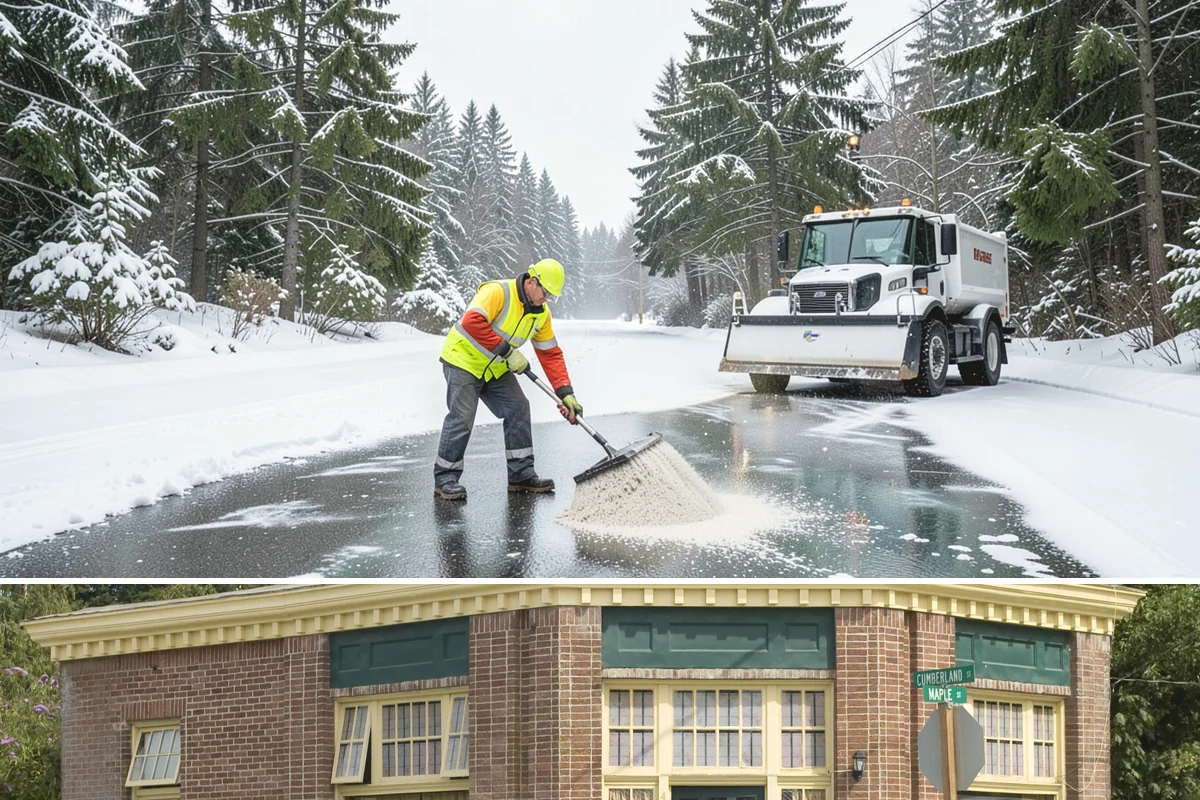 Ice Dam Removal in Hamilton, Skagit County, WA - Ice dam removal is needed during and right after freeze-thaw cycles, when melt and refreeze at the eaves trap water behind the...