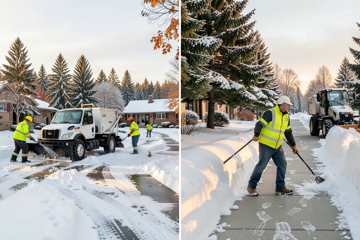 Ice Dam Removal in Hunts Point, King County, WA - Locate the dam and the trapped water line