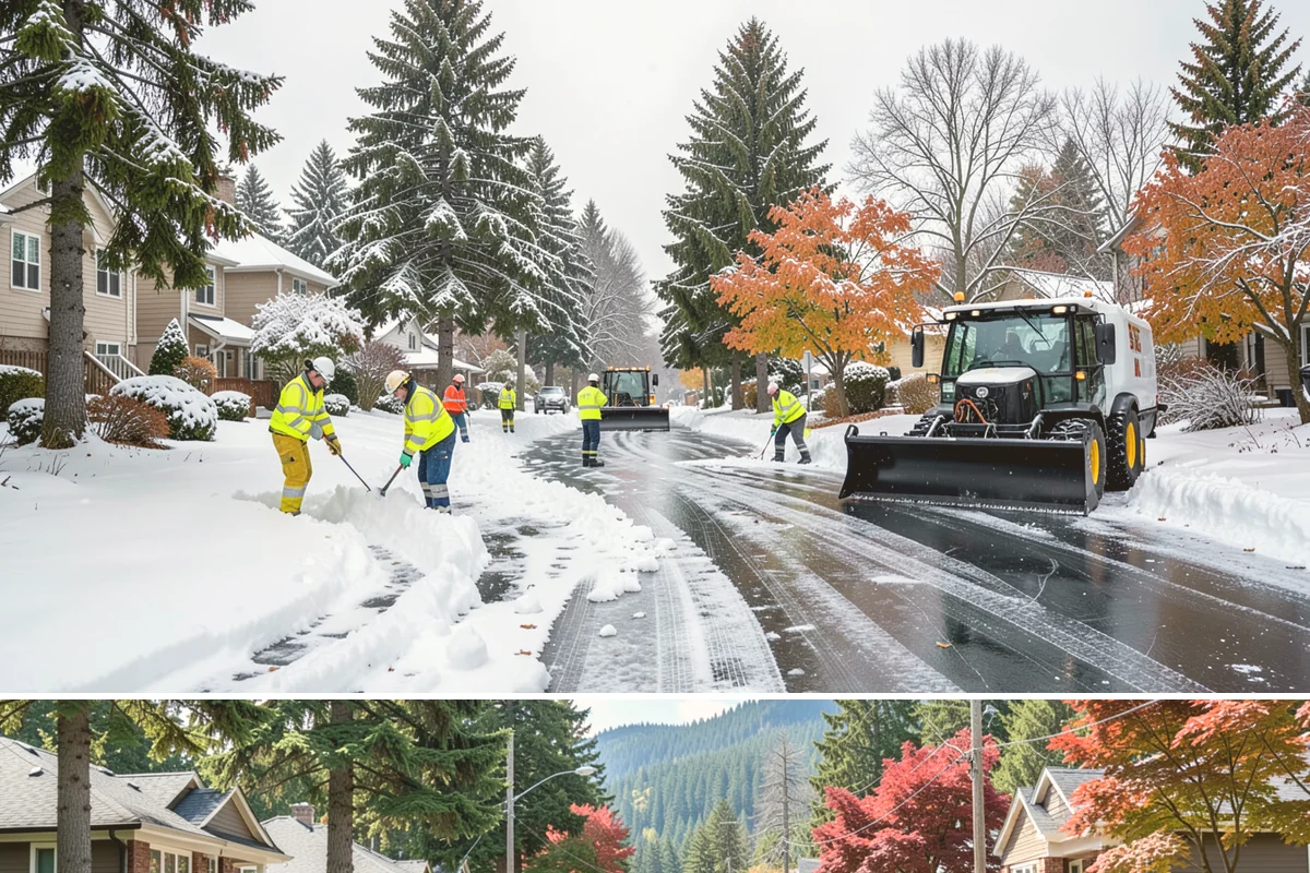 Ice Dam Removal in Hunts Point, King County, WA - Ice dam removal is needed during and right after freeze-thaw cycles, when melt and refreeze at the eaves trap water behind the...