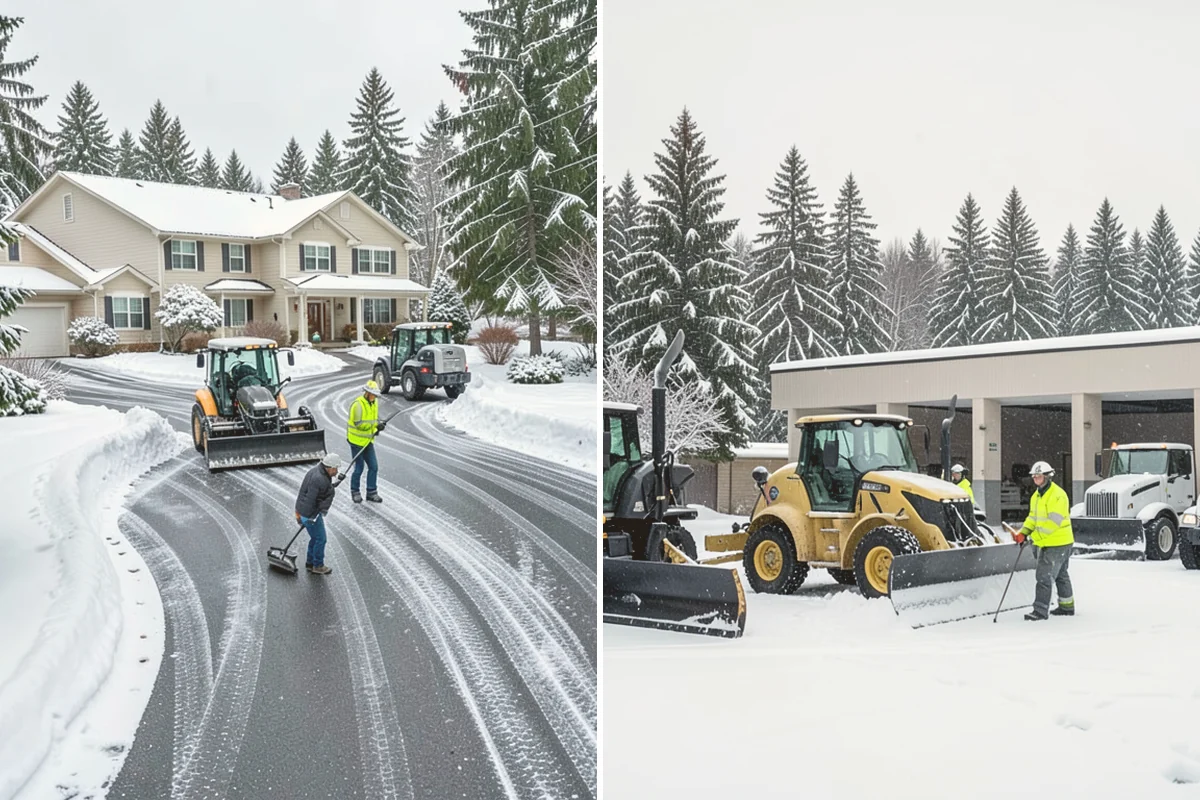 Ice Dam Removal in Index, Snohomish County, WA - Locate the dam and the trapped water line
