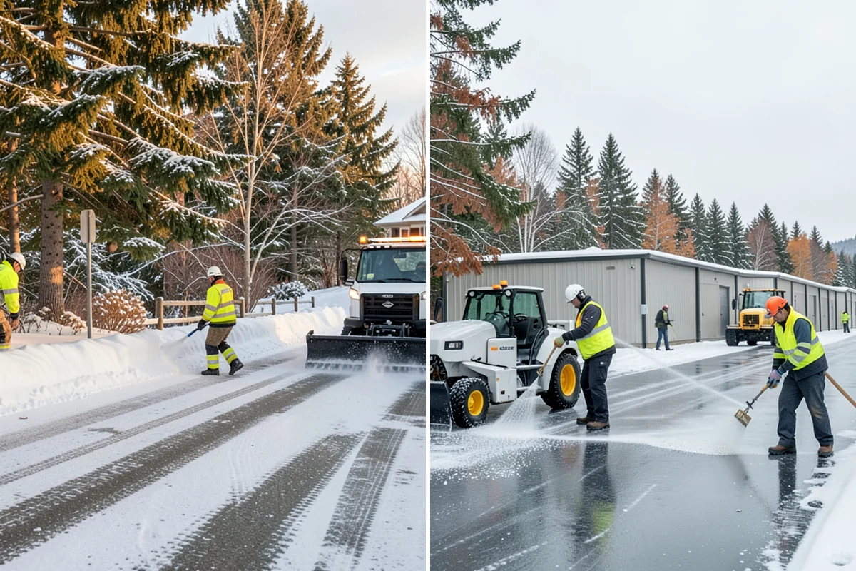 Ice Dam Removal in Kenmore, King County, WA - Locate the dam and the trapped water line