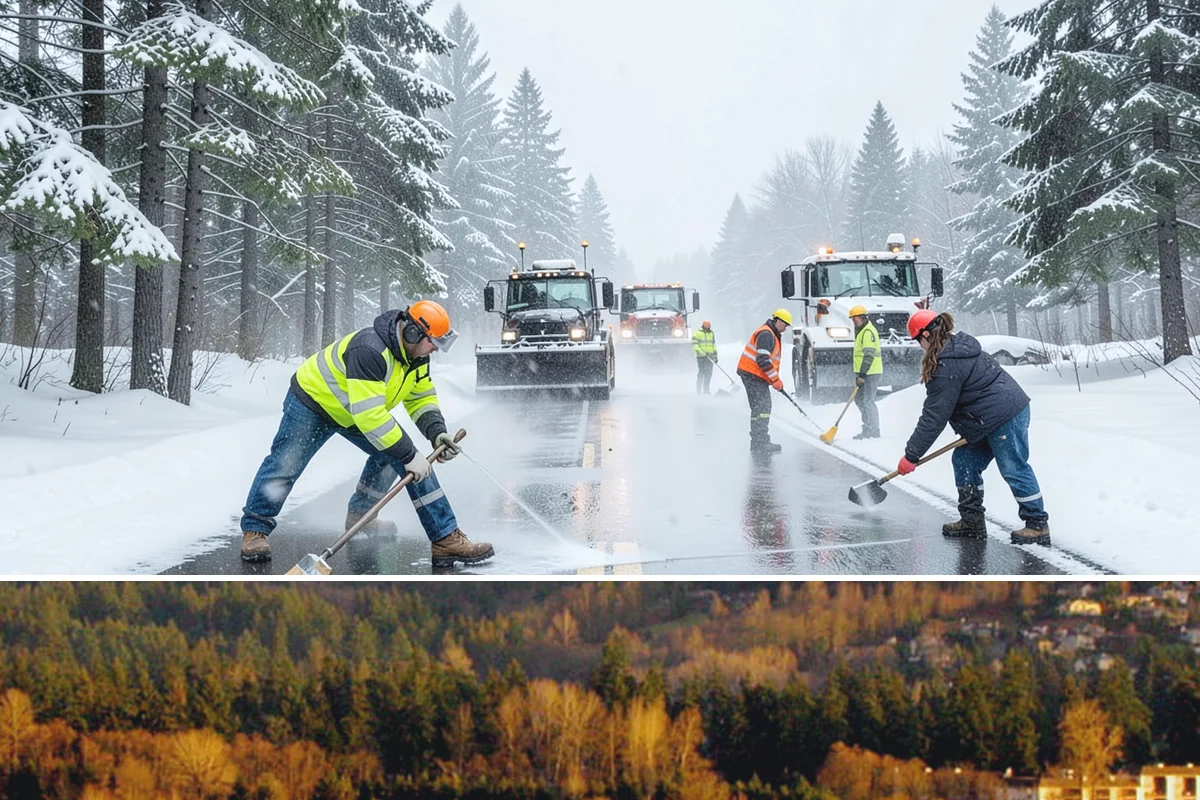 Ice Dam Removal in Kenmore, King County, WA - Ice dam removal is needed during and right after freeze-thaw cycles, when melt and refreeze at the eaves trap water behind the...