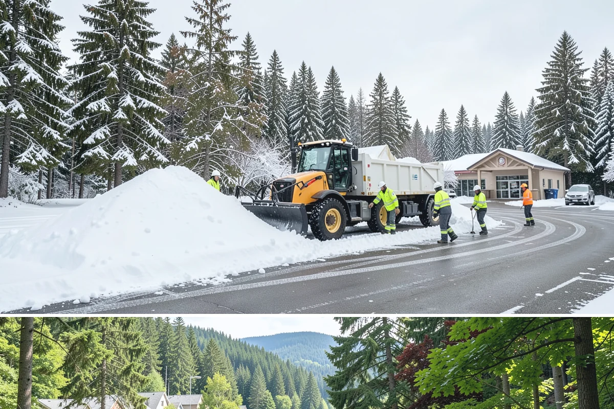 Ice Dam Removal in Lake Forest Park, King County, WA - Ice dam removal is needed during and right after freeze-thaw cycles, when melt and refreeze at the eaves trap water behind the...