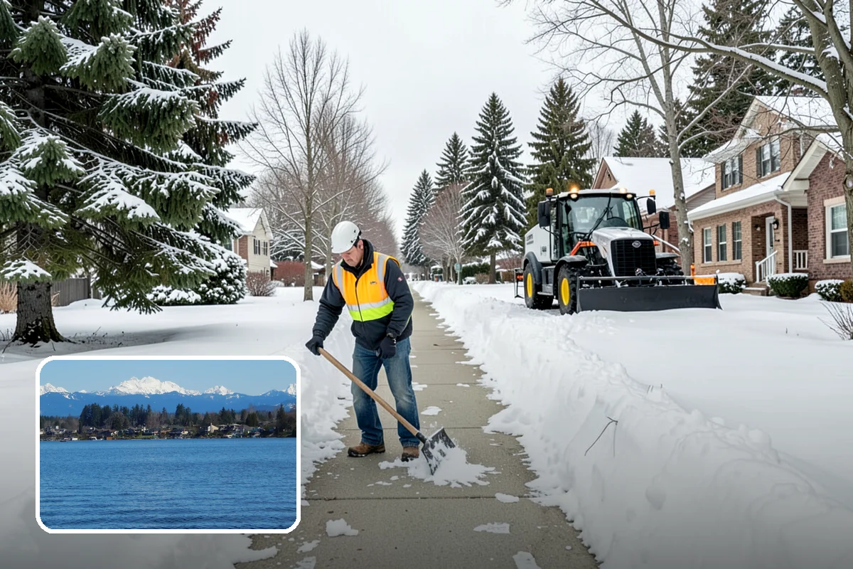 Ice Dam Removal in Lake Stevens, Snohomish County, WA - Stops water from backing up under shingles