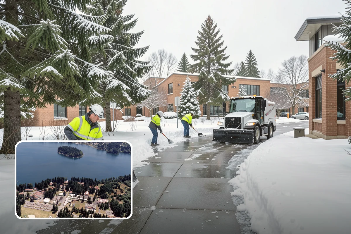 Ice Dam Removal in Lakewood, Pierce County, WA - Stops water from backing up under shingles