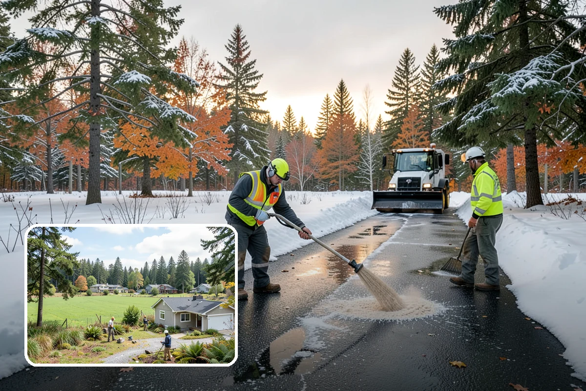 Ice Dam Removal in Lyman, Skagit County, WA - Stops water from backing up under shingles