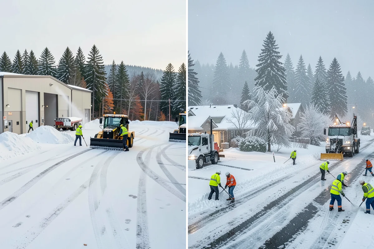 Ice Dam Removal in Lyman, Skagit County, WA - Locate the dam and the trapped water line