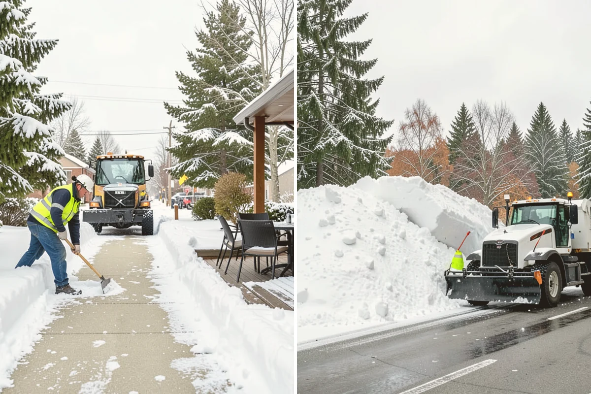 Ice Dam Removal in Lynnwood, Snohomish County, WA - Locate the dam and the trapped water line