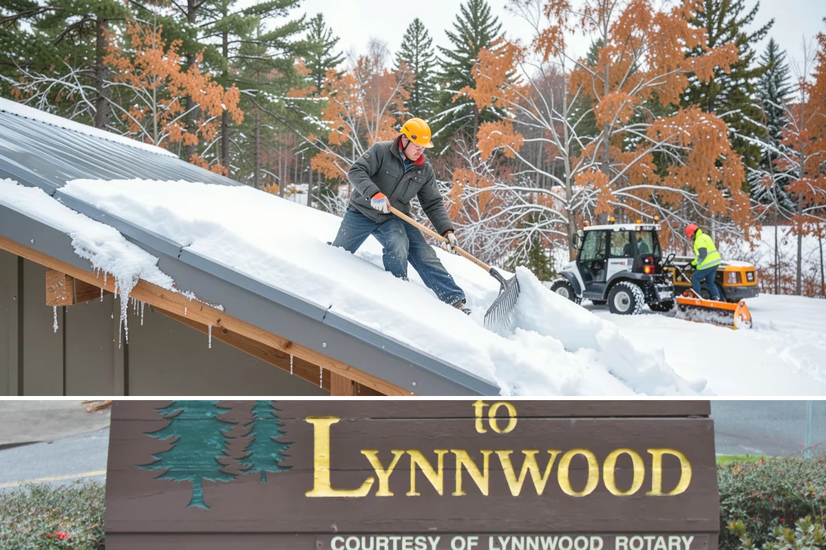 Ice Dam Removal in Lynnwood, Snohomish County, WA - Ice dam removal is needed during and right after freeze-thaw cycles, when melt and refreeze at the eaves trap water behind the...