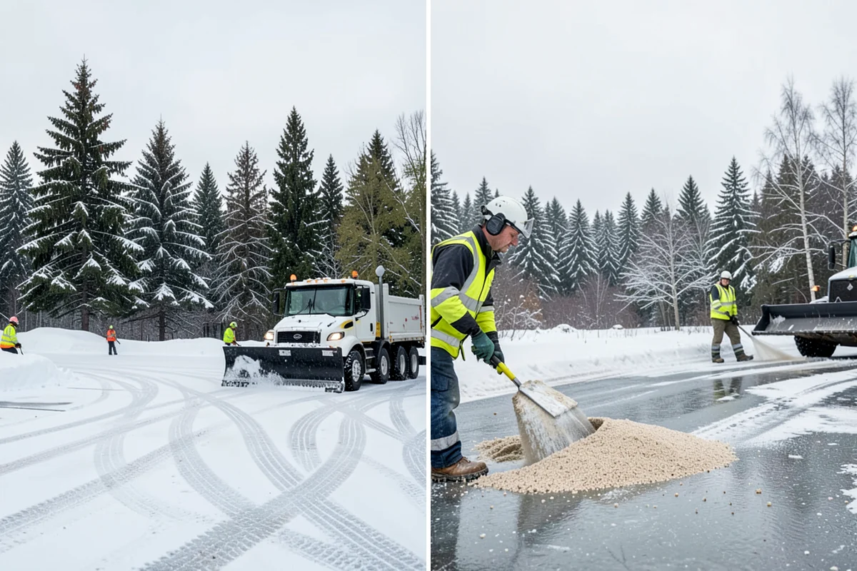 Ice Dam Removal in Maple Valley, King County, WA - Locate the dam and the trapped water line