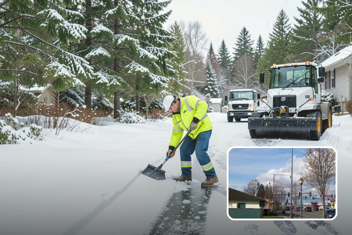 Ice Dam Removal in Marysville, Snohomish County, WA - Stops water from backing up under shingles