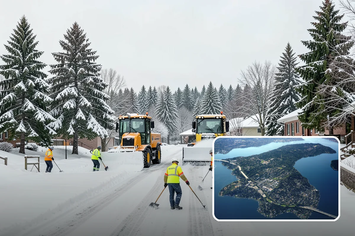 Ice Dam Removal in Mercer Island, King County, WA - Stops water from backing up under shingles