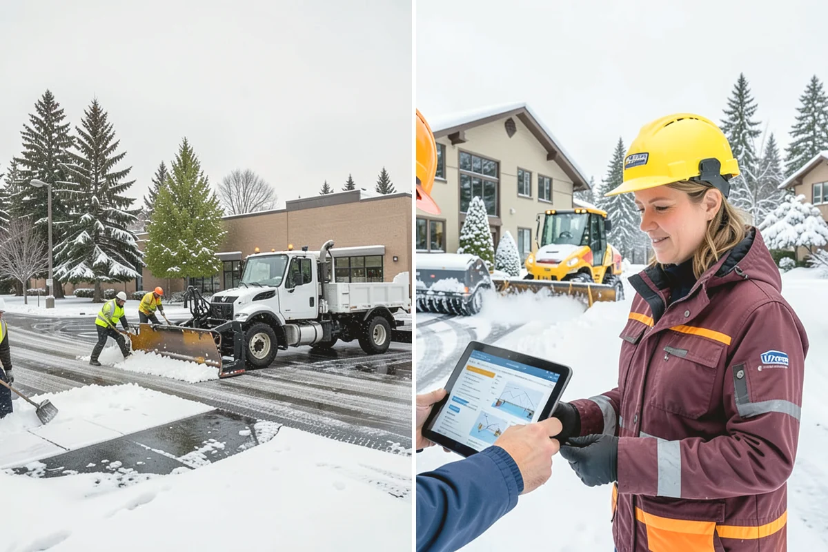 Ice Dam Removal in Mill Creek, Snohomish County, WA - Locate the dam and the trapped water line