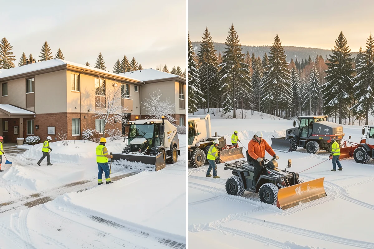 Ice Dam Removal in Milton, King County, WA - Locate the dam and the trapped water line