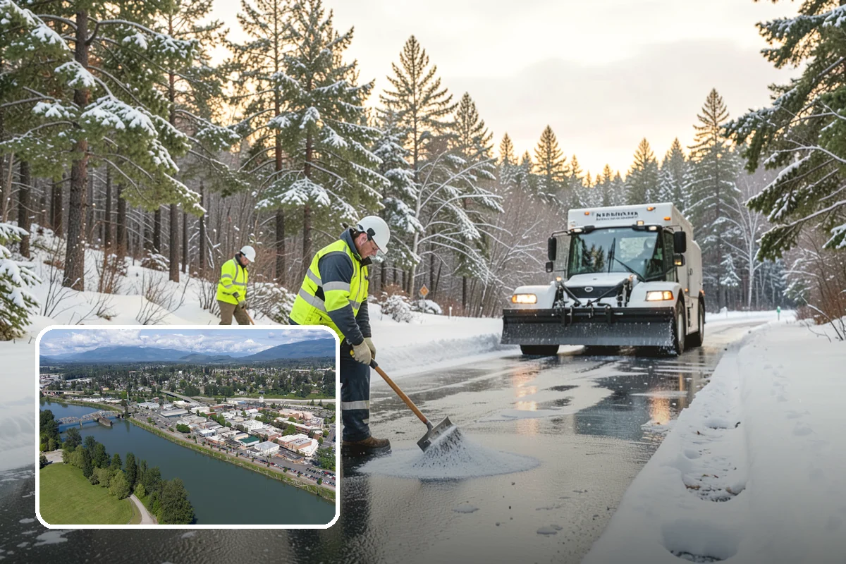 Ice Dam Removal in Mount Vernon, Skagit County, WA - Stops water from backing up under shingles