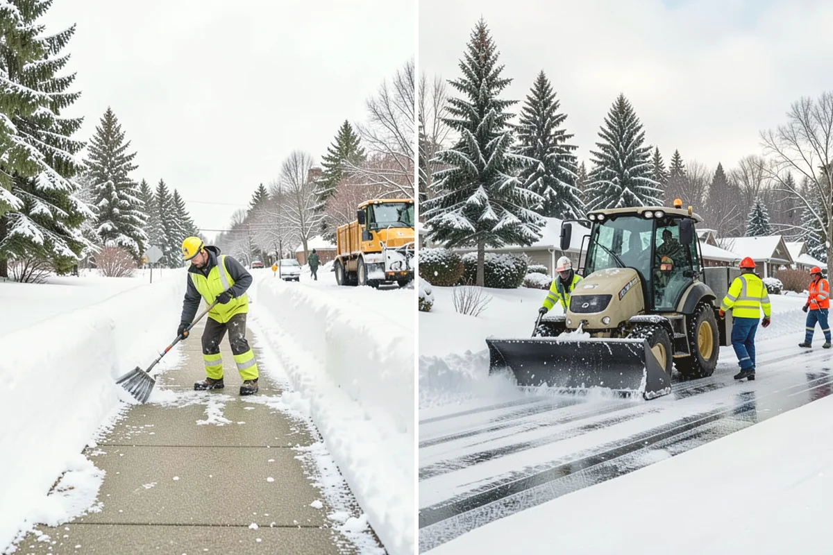 Ice Dam Removal in Mountlake Terrace, Snohomish County, WA - Locate the dam and the trapped water line