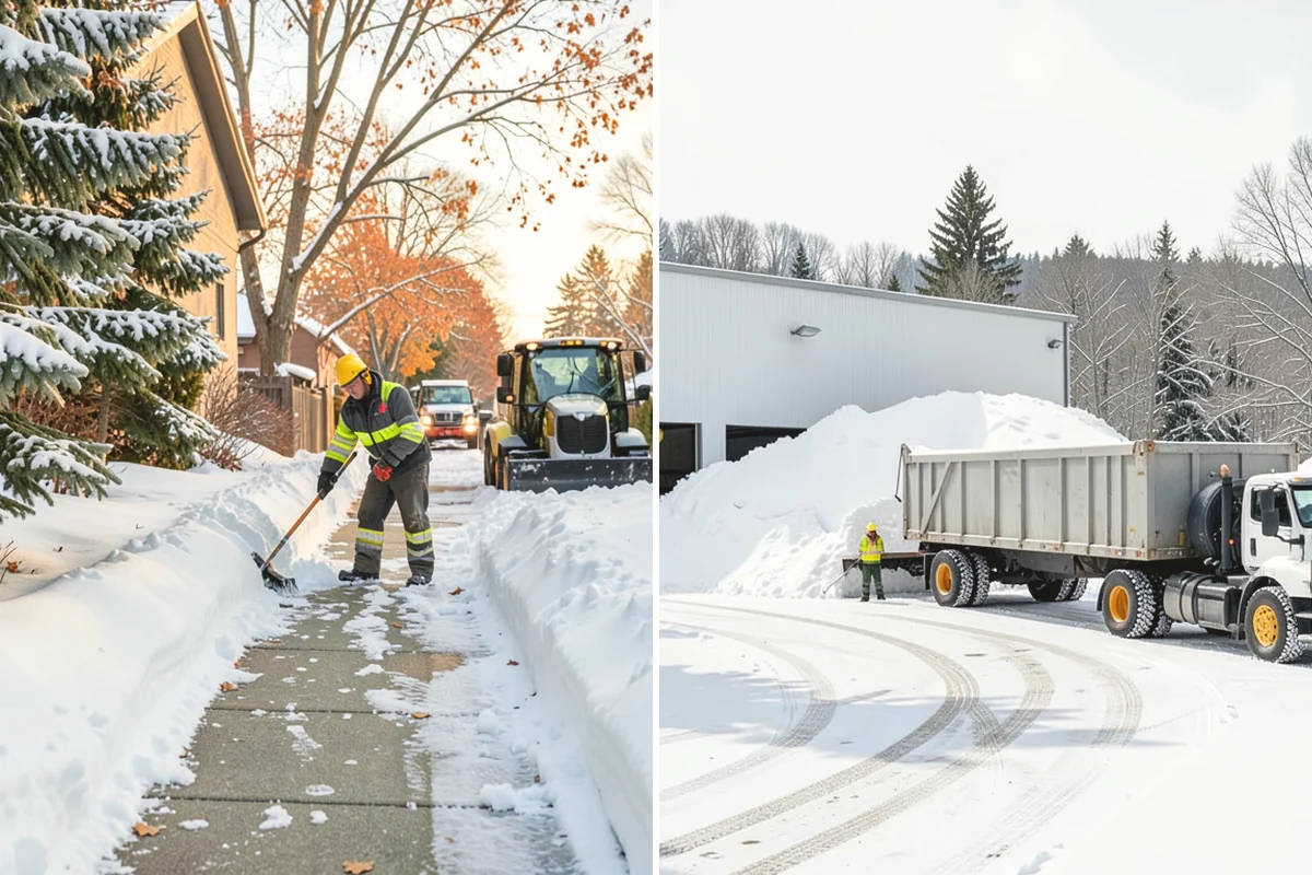 Ice Dam Removal in Mukilteo, Snohomish County, WA - Locate the dam and the trapped water line