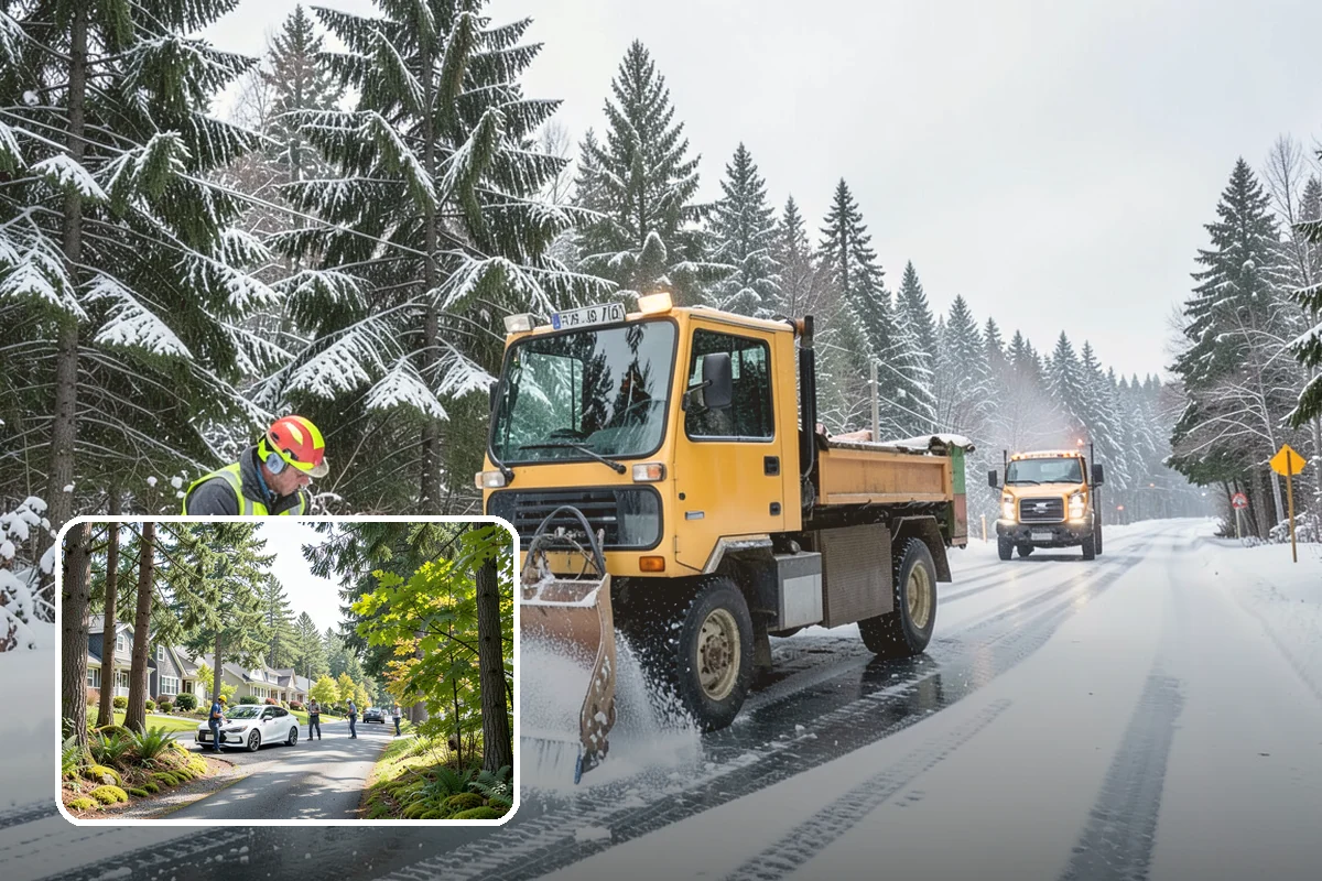 Ice Dam Removal in Normandy Park, King County, WA - Stops water from backing up under shingles