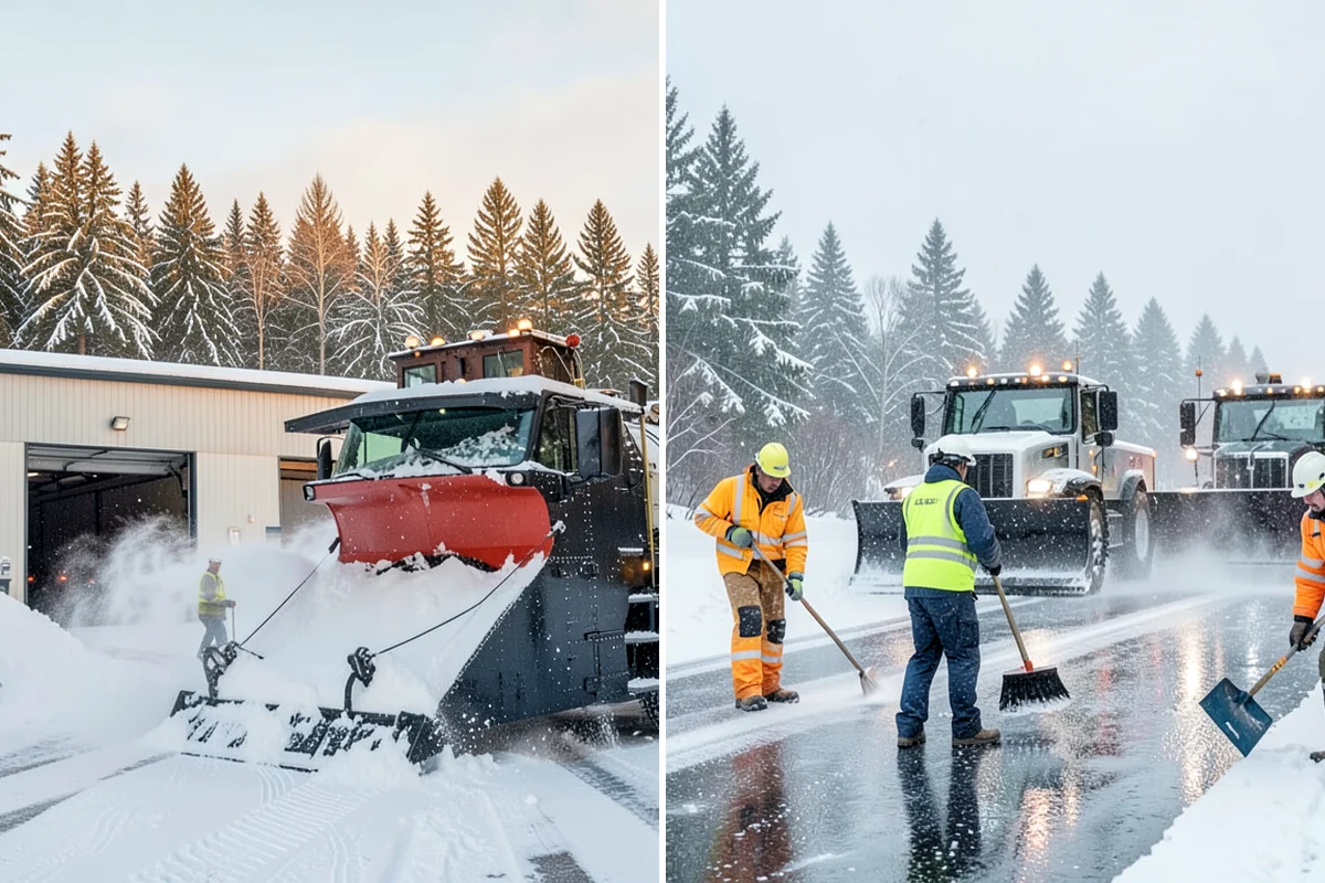 Ice Dam Removal in Normandy Park, King County, WA - Locate the dam and the trapped water line