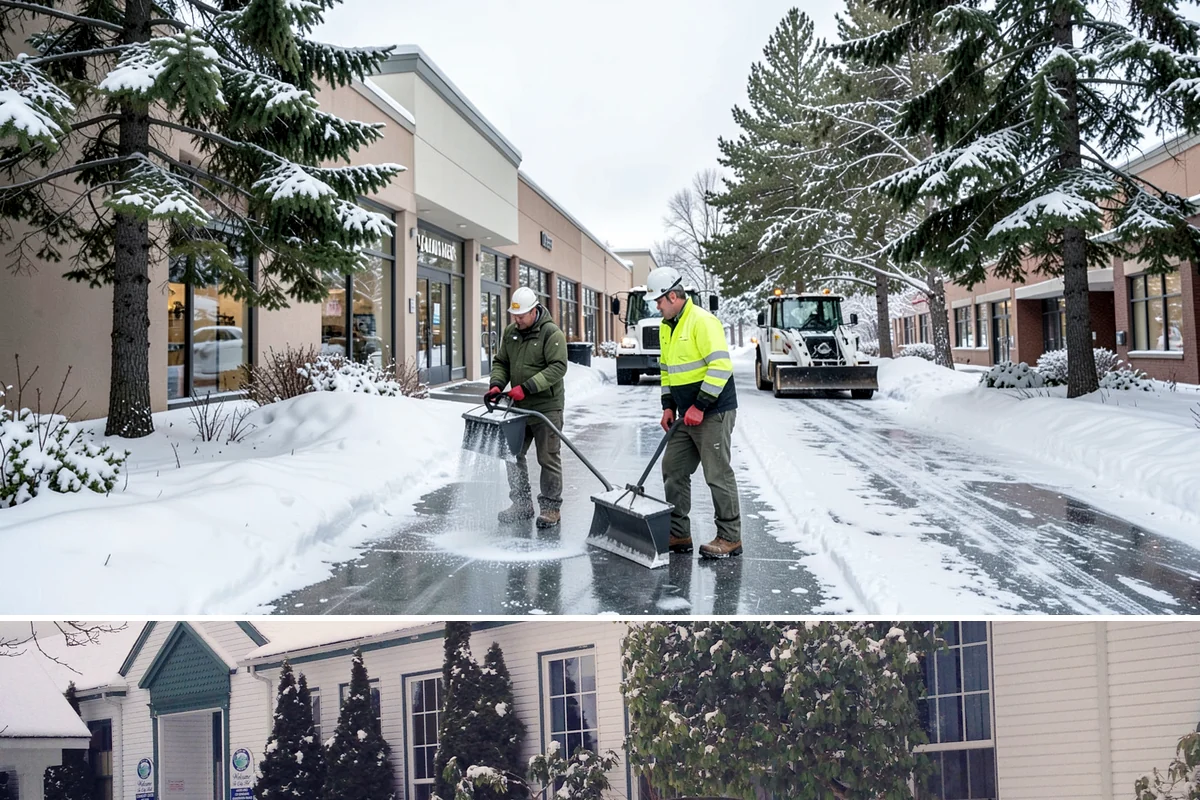 Ice Dam Removal in Pacific, King County, WA - Ice dam removal is needed during and right after freeze-thaw cycles, when melt and refreeze at the eaves trap water behind the...