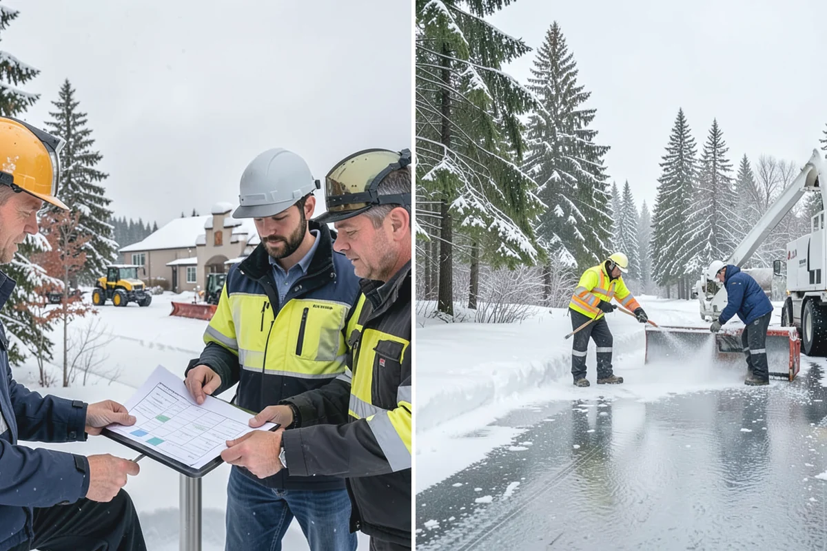 Ice Dam Removal in Renton, King County, WA - Locate the dam and the trapped water line