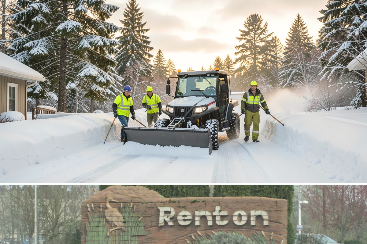 Ice Dam Removal in Renton, King County, WA - Ice dam removal is needed during and right after freeze-thaw cycles, when melt and refreeze at the eaves trap water behind the...
