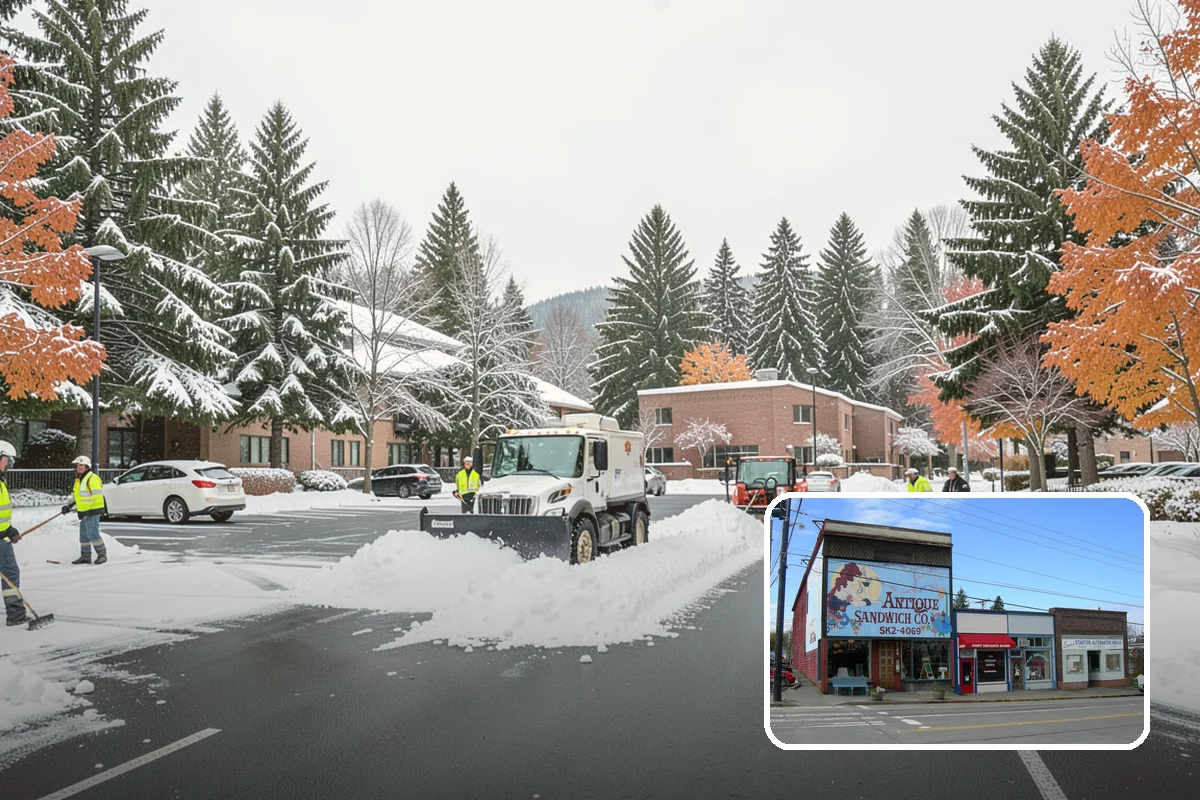 Ice Dam Removal in Ruston, Pierce County, WA - Stops water from backing up under shingles