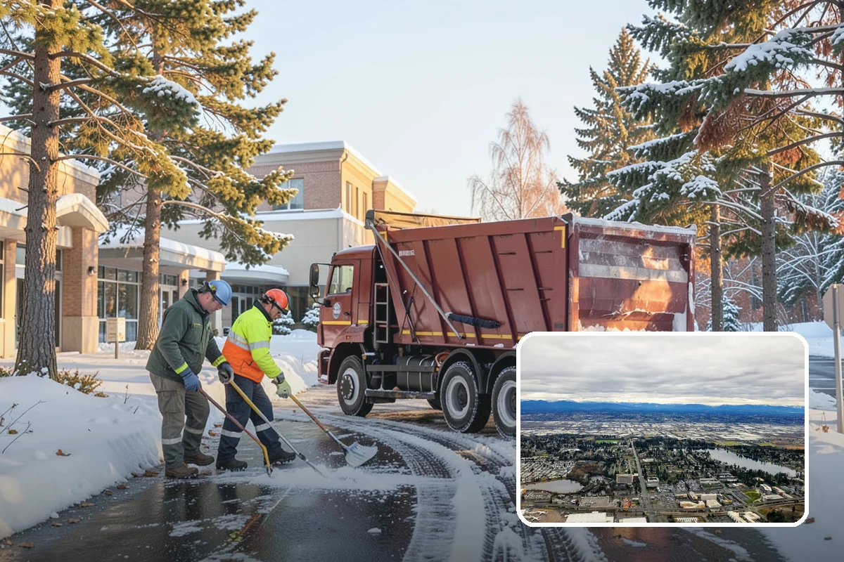 Ice Dam Removal in SeaTac, King County, WA - Stops water from backing up under shingles