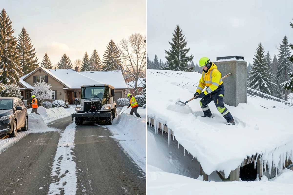 Ice Dam Removal in Seattle, King County, WA - Locate the dam and the trapped water line