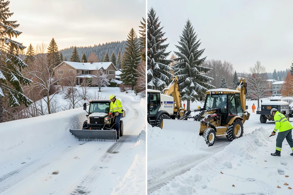 Ice Dam Removal in Sedro-Woolley, Skagit County, WA - Locate the dam and the trapped water line