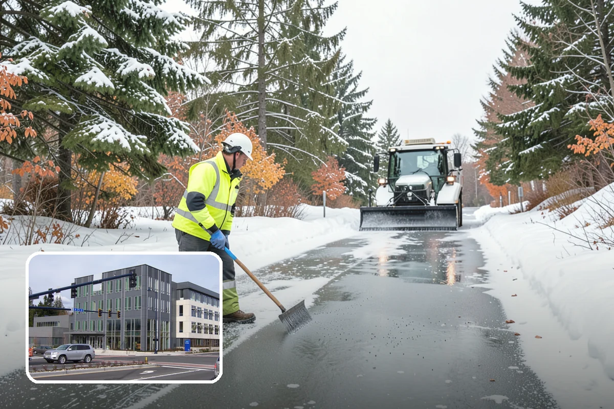 Ice Dam Removal in Shoreline, King County, WA - Stops water from backing up under shingles