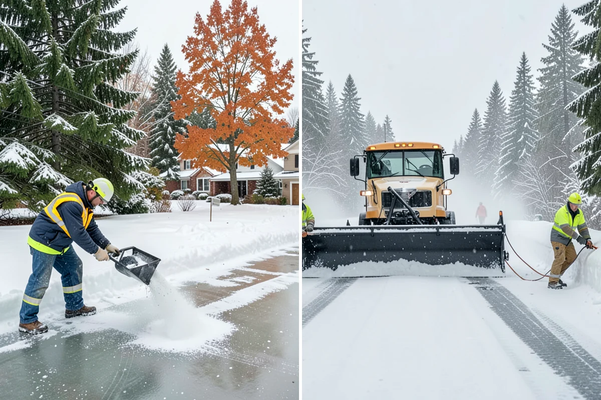 Ice Dam Removal in Shoreline, King County, WA - Locate the dam and the trapped water line