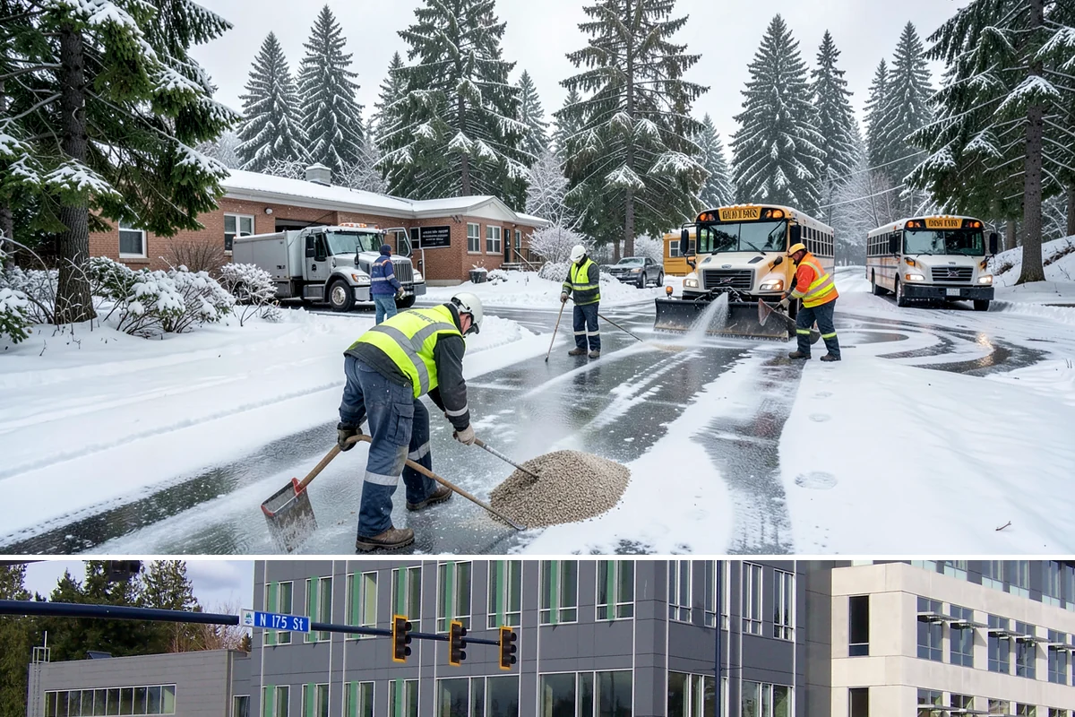 Ice Dam Removal in Shoreline, King County, WA - Ice dam removal is needed during and right after freeze-thaw cycles, when melt and refreeze at the eaves trap water behind the...