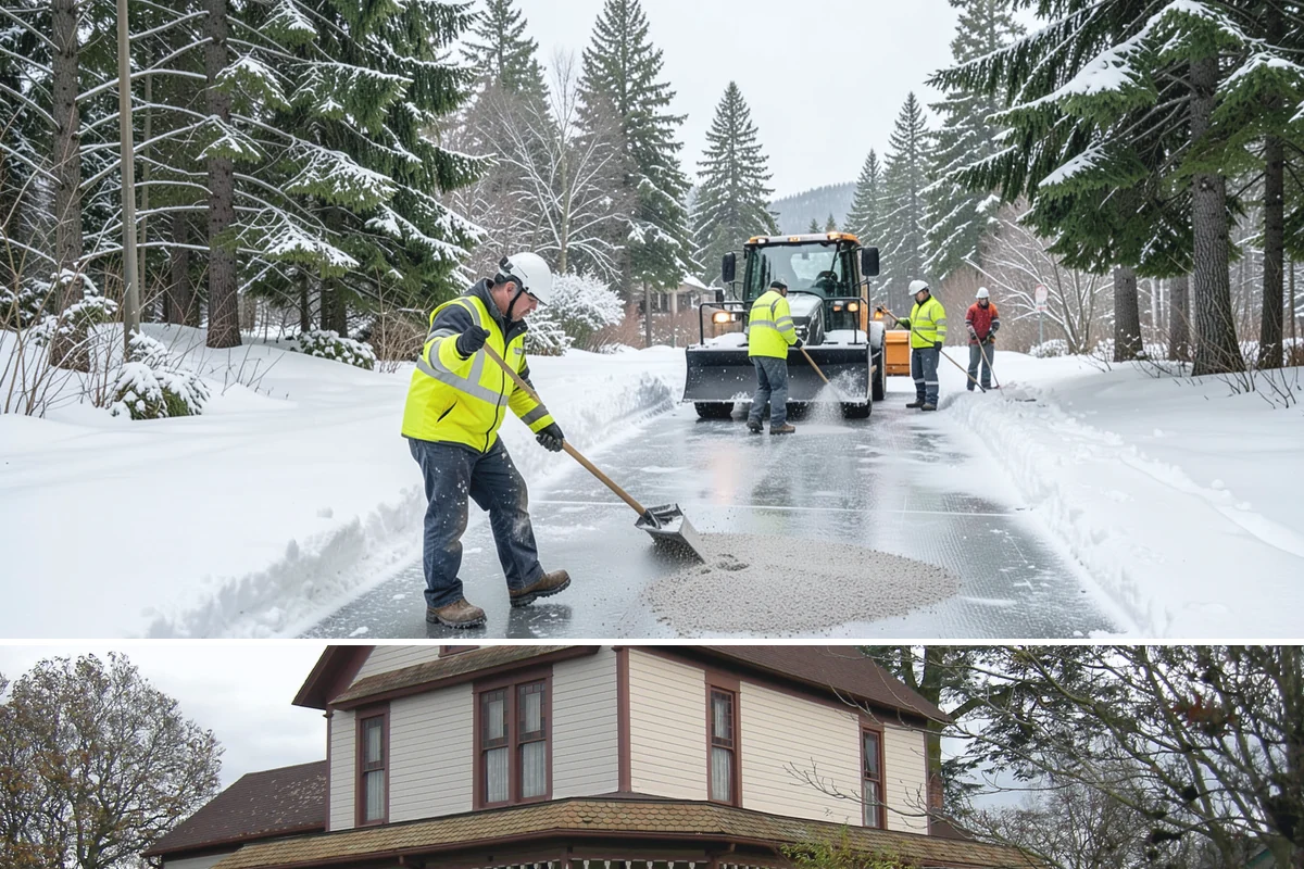 Ice Dam Removal in Sumner, Pierce County, WA - Ice dam removal is needed during and right after freeze-thaw cycles, when melt and refreeze at the eaves trap water behind the...
