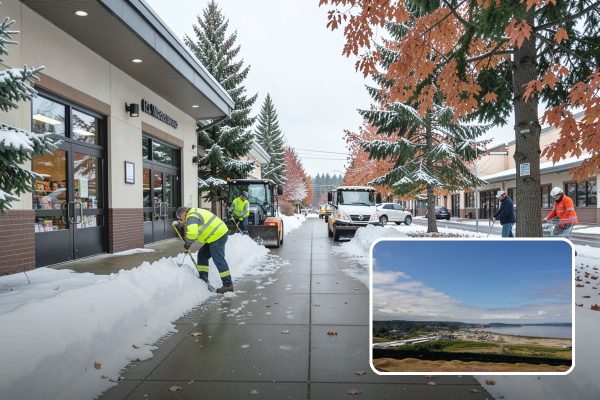 Ice Dam Removal in University Place, Pierce County, WA - Stops water from backing up under shingles