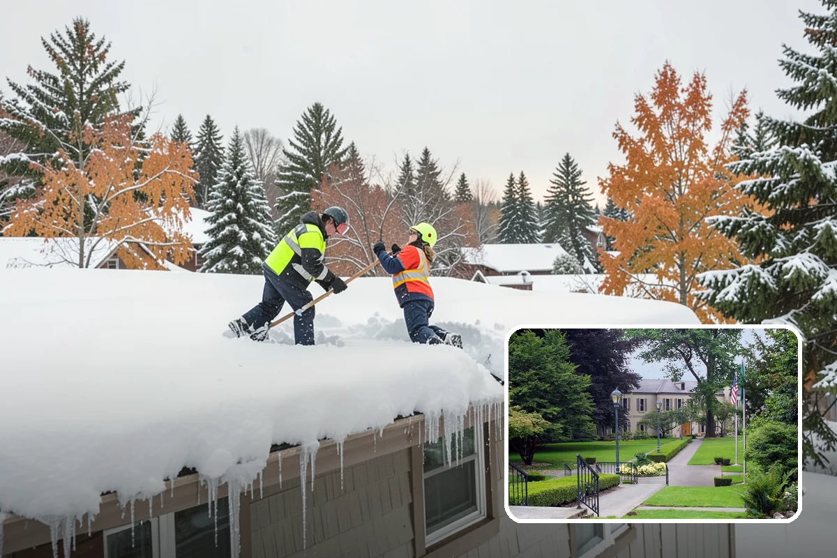 Ice Dam Removal in Woodinville, King County, WA - Stops water from backing up under shingles