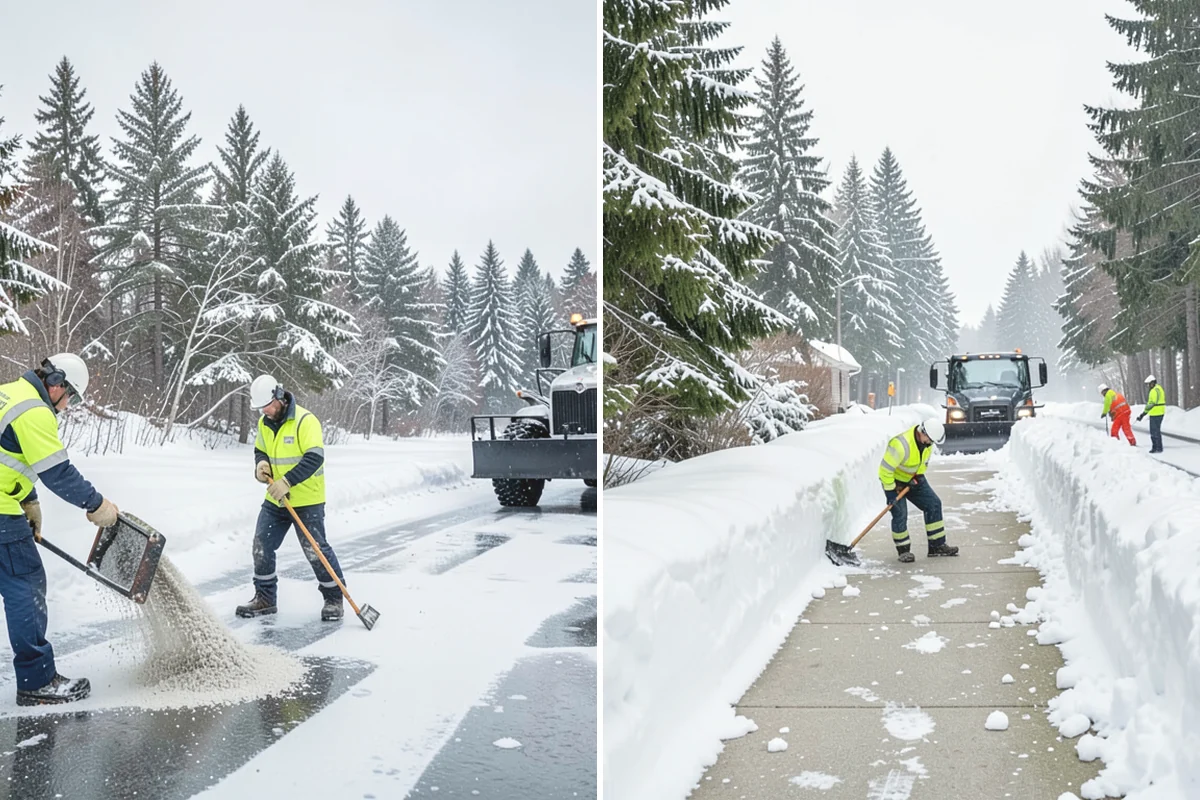Ice Hazard Response in Anacortes, Skagit County, WA - Receive the hazard report and confirm the location