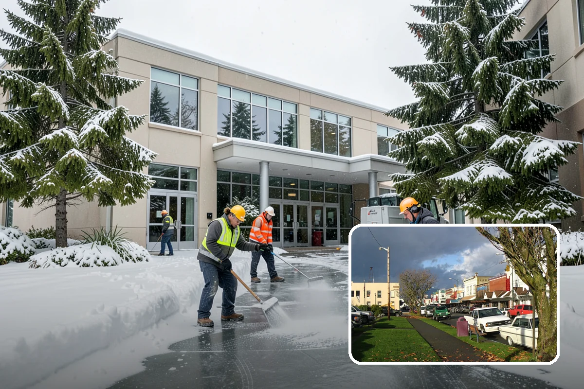 Ice Hazard Response in Arlington, Snohomish County, WA - Rapid targeting of dangerous ice as it is reported