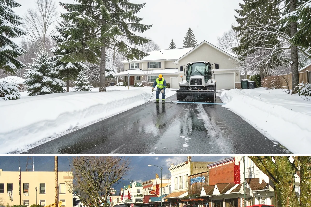 Ice Hazard Response in Arlington, Snohomish County, WA - Ice hazard response is available throughout the winter season whenever freeze conditions create sudden slip dangers.