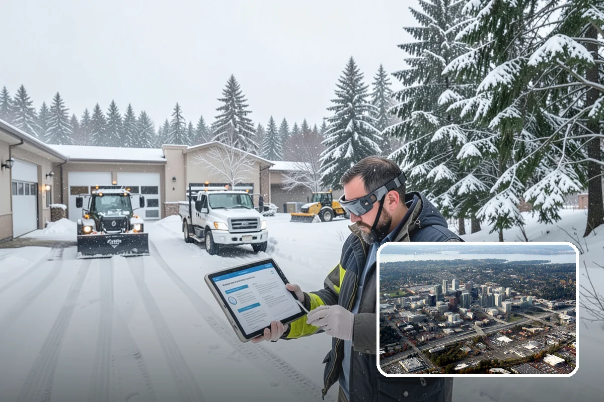 Ice Hazard Response in Bellevue, King County, WA - Rapid targeting of dangerous ice as it is reported