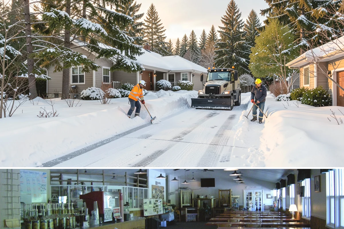 Ice Hazard Response in Black Diamond, King County, WA - Ice hazard response is available throughout the winter season whenever freeze conditions create sudden slip dangers.