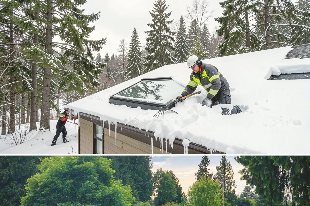 Ice Hazard Response in Bonney Lake, Pierce County, WA - Ice hazard response is available throughout the winter season whenever freeze conditions create sudden slip dangers.
