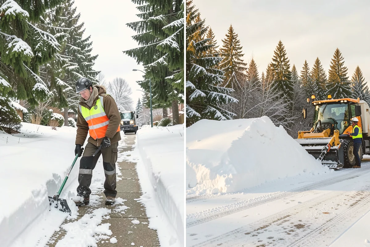 Ice Hazard Response in Bothell, King County, WA - Receive the hazard report and confirm the location